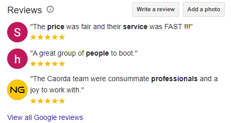 reviews in Google Business Profile